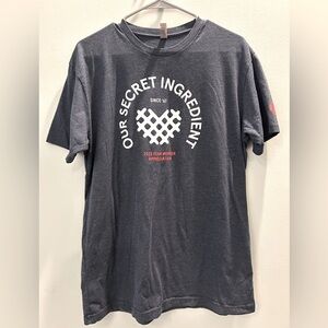 Chick-fil-A 2022 Team Member
Appreciation "Our Secret Ingredient" Graphic Tee.